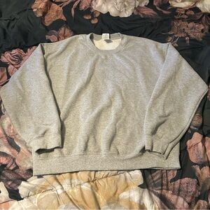 Gildan Men's Heather Gray Crewneck Sweater